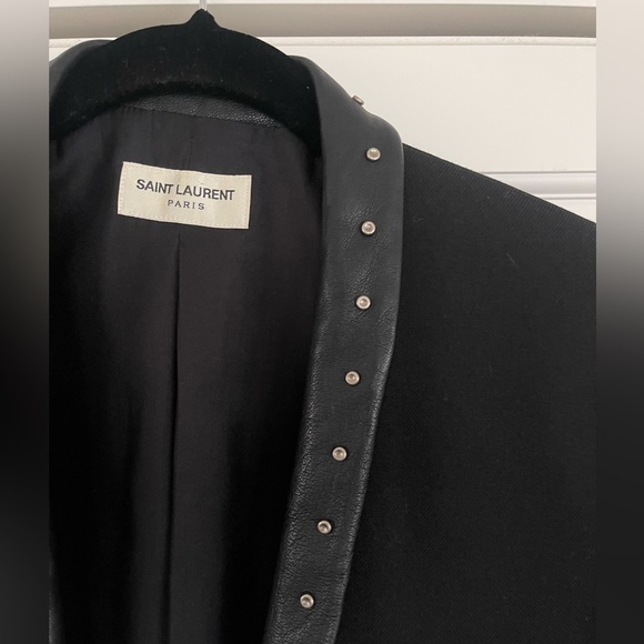 Saint Laurent Studed Tuxedo HEDI SLIMANE size 46 - Picture 2 of 5